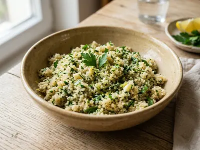 Bylinková quinoa s citronem
