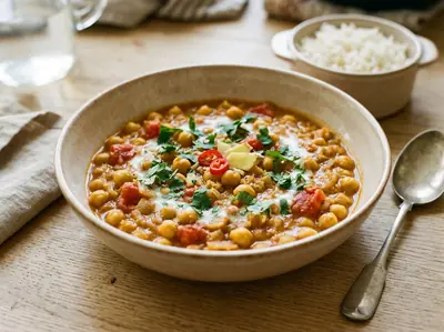 Cizrnové curry