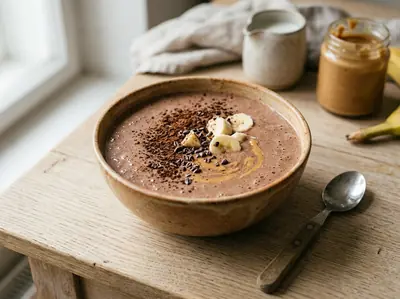 Čokoládový proteinový shake