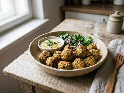 Falafel z trouby