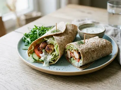 Kuřecí wrap se zeleninou