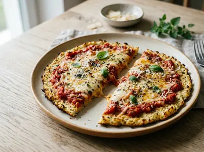 Květáková pizza bez lepku