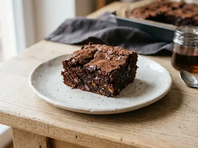 Proteinové brownies z fazolí