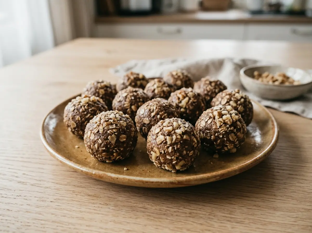 Proteinové kuličky s ovesnými vločkami